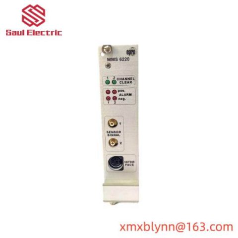 Emerson Ovation MMS6220 Monitoring Module: Advanced Automation for Industrial Control