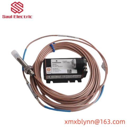 Emerson PR6423/002-131 CON021 Eddy Current Displacement Sensor: Precision Measurement for Industrial Control