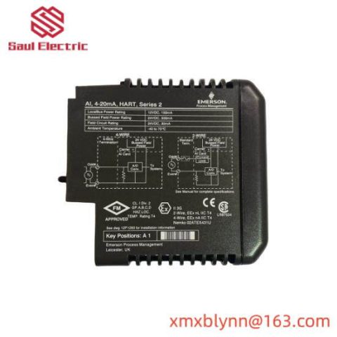 Emerson VE4003S2B2 | DeltaV Analog Input Module, Precision & Efficiency in Control Systems