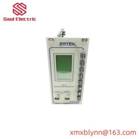ENTEK C6675 6600 Rotation Monitor Display: Industrial Grade Precision Measurement