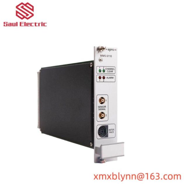 EPRO PLC MMS6110 - Advanced Relative Rotor Vibration Monitoring Module