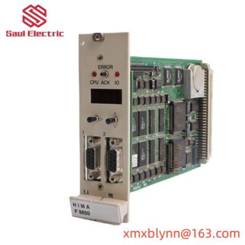 HIMA F8650 CPU Controller, High-Performance Industrial Control Module