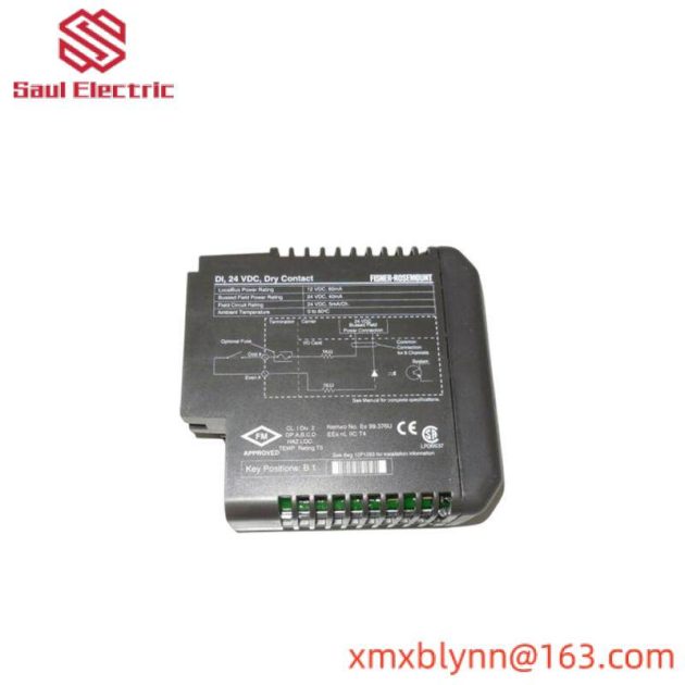 FISHER-ROSEMOUNT KJ3001X1-BB1 - Advanced Interface Module for Industrial Automation