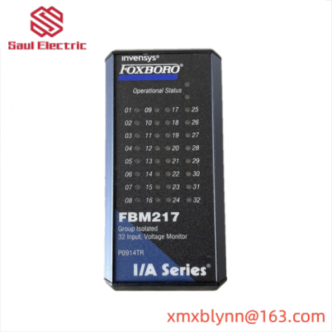 FOXBORO FBM217 P0926ZY/RH926ZY - Discrete Input Interface Module, Advanced Industrial Control Solution