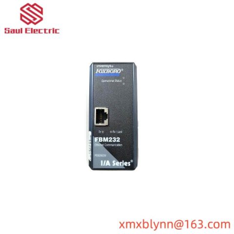 FOXBORO FBM232 Mbps Ethernet Module, Single