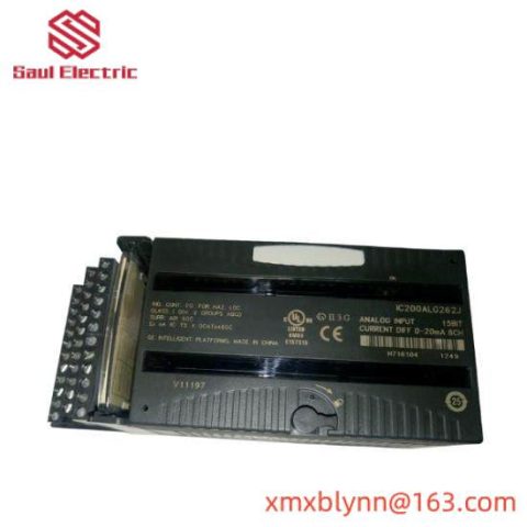 GE Fanuc IC200ALG262 Versamax PLC: Advanced Control Module