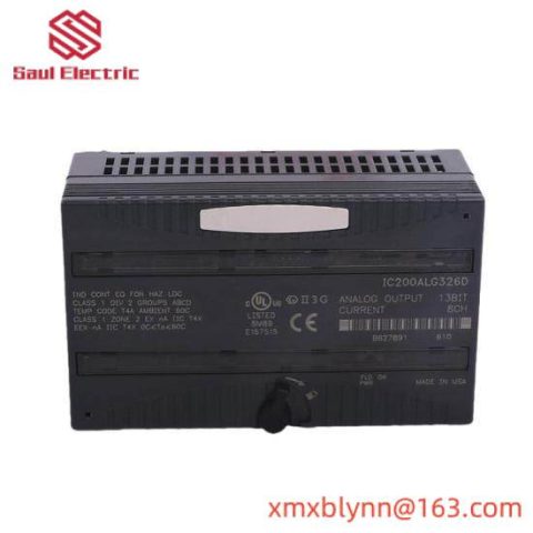 GE Fanuc IC200ALG326B, Industrial Automation Module
