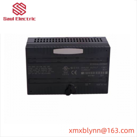 GE FANUC IC200ALG326H: High-Precision Analog Output Module for Industrial Automation