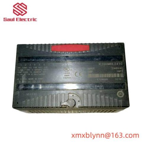 GE FANUC IC200MDL241 Discrete Input Module, Advanced I/O Solution for Industrial Automation