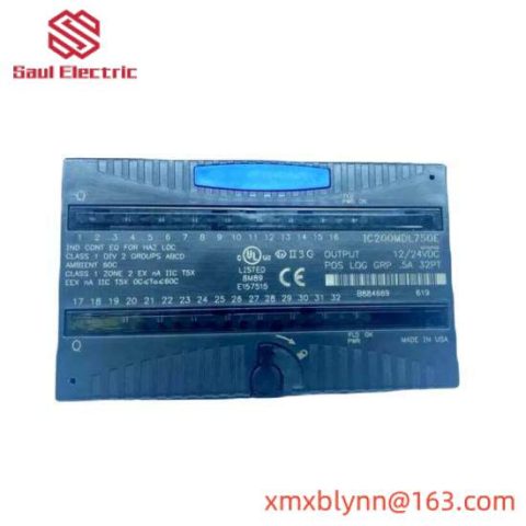 GE Fanuc IC200MDL750E: High-Performance Process Control Module