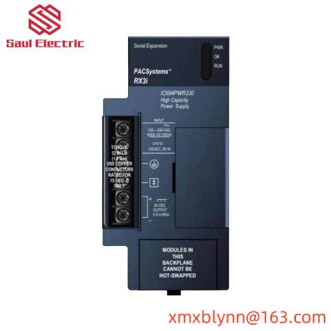 GE FANUC IC694PWR321: Industrial Power Supply Module for PLC Systems