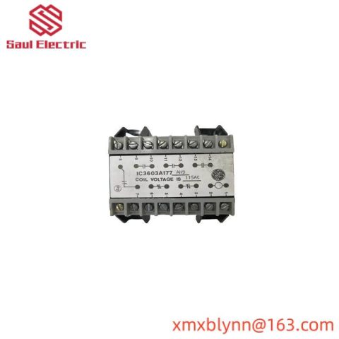 GE IC3603A177 RELAY MODULE - General Electric's Advanced Relay Module for Industrial Control Systems
