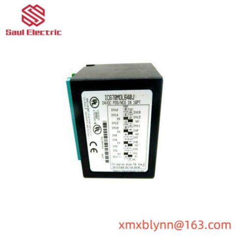 GE IC670MDL640 - Output Module for Industrial Control Systems