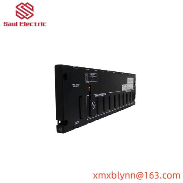 GE IC693CHS392 PLC Expansion Baseplate, 10 I/O Slots, 5V DC