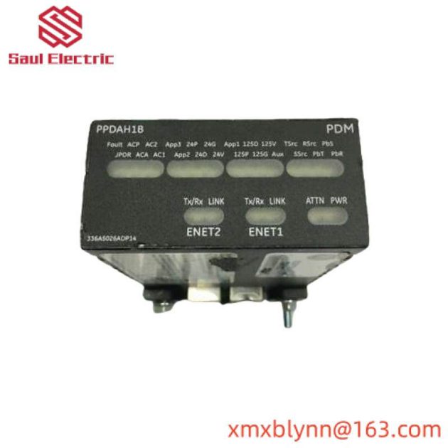 GE IS220PPDAH1B - PLC I/O Pack for Industrial Automation