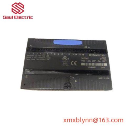 GE IC200MDL740 Control Module; Manufacturer: GE-FANUC