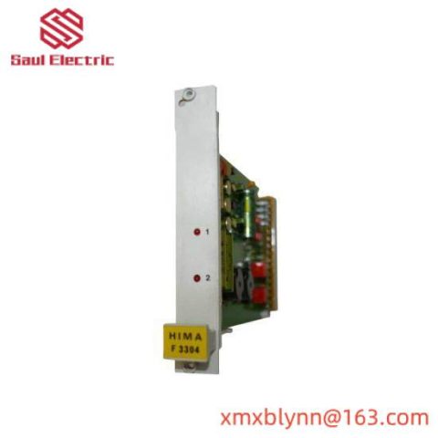 HIMA F3304 - Advanced PLC Module for Industrial Control Solutions