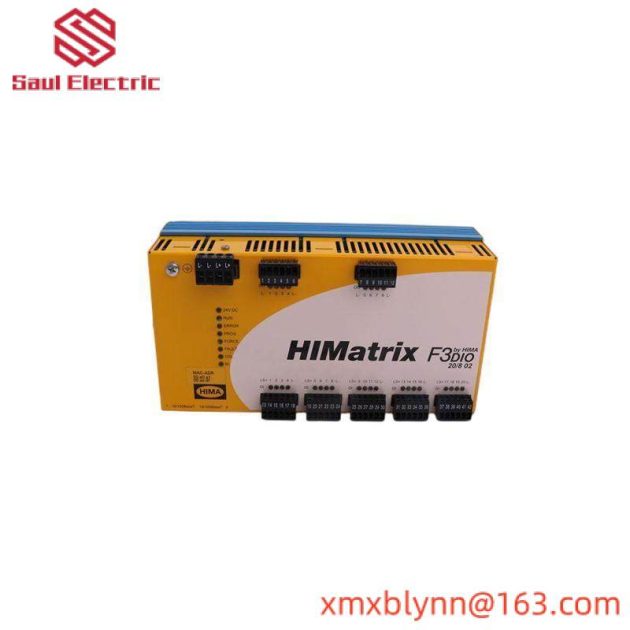 HIMA F3DIO20/802 - 8-channel Digital Input Module for Industrial Automation