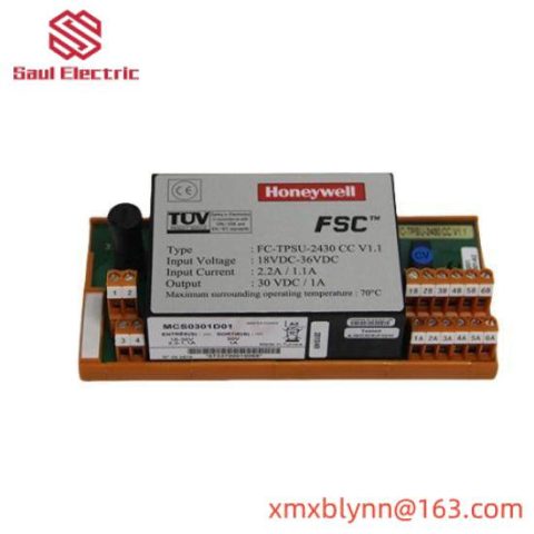 Honeywell FC-BSN-1608 Safe Namur Sensor Converter