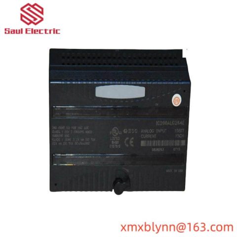 GE IC200ALG264E Current Analog Input Module - Advanced Control Solution