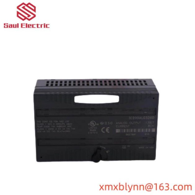 GE IC200ALG326D Analog Output Module - Precision Control for Industrial Automation