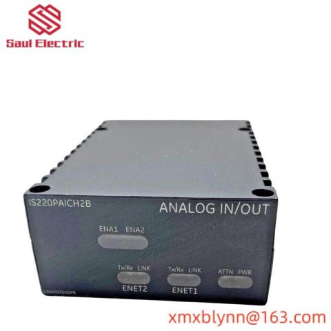 GE IS220PAICH2B: High-Performance Analog Input/Output Module with 200mA