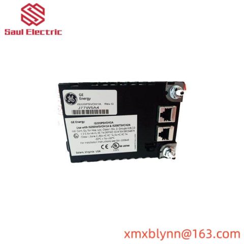 GE IS220PSVOH1A, REV-G Boards & Turbine Control Systems