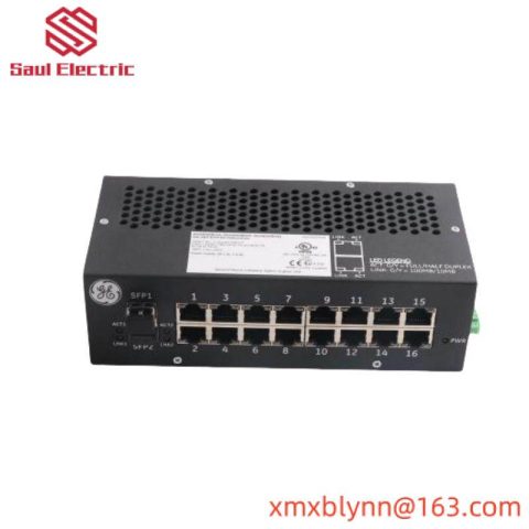 GE IS420ESWAH1A - Mark VIe Network Switch for Industrial Control Systems