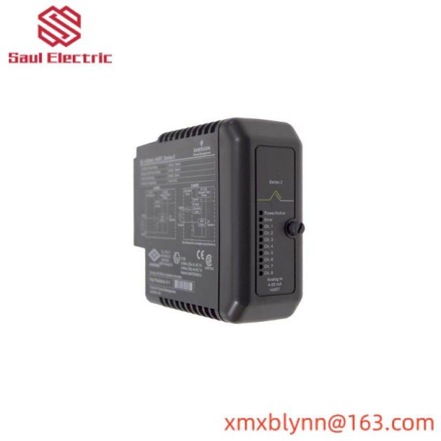 EMERSON KJ3222X1-BA1 DeltaV™ Analog Input Card for Industrial Control