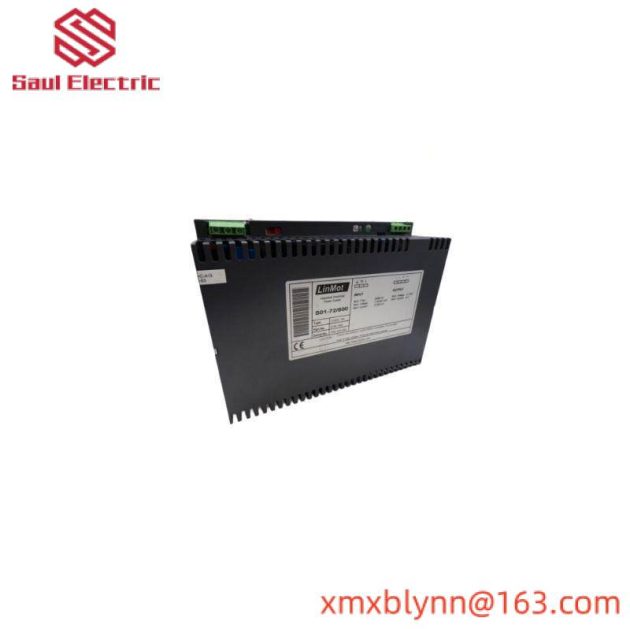 LINMOT Power Supply S01-72/600, High Efficiency for Industrial Automation