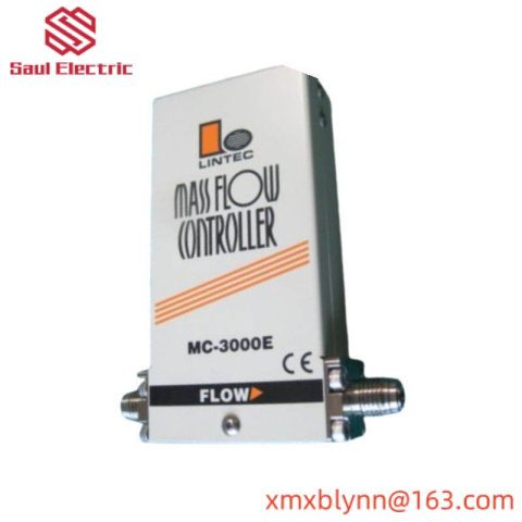 LINTEC MC-3000E, MC-3102E-NC, N2, 500 SCCM Mass Flow Controller