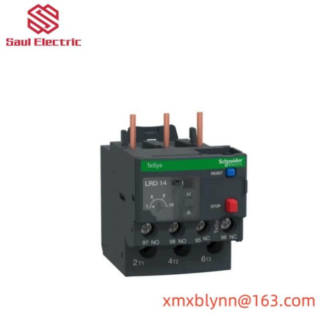 Schneider Electric LRD14 OVRLOAD RELAY - Reliable Motor Protection for Industrial Automation