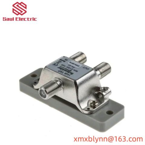 Schneider MA-0185-100: Modular Industrial Coax Splitter for Enhanced Signal Distribution