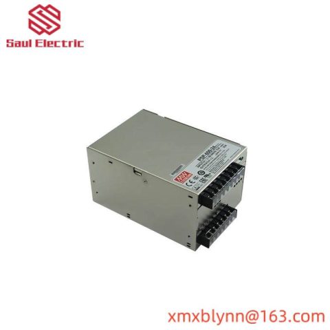 Mean Well PSP-600-24 Power Supply - High Efficiency & Stable DC Output for Industrial Automation