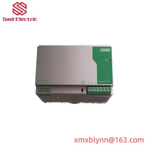 Phoenix QUINT-PS 3x400-500AC/24DC/30 Power Supply, for Industrial Control Systems