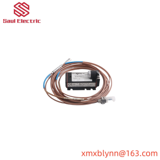 EMERSON PR6423/002-030 CON021 Eddy Current Sensor: Precision Measurement in Industrial Control Solutions