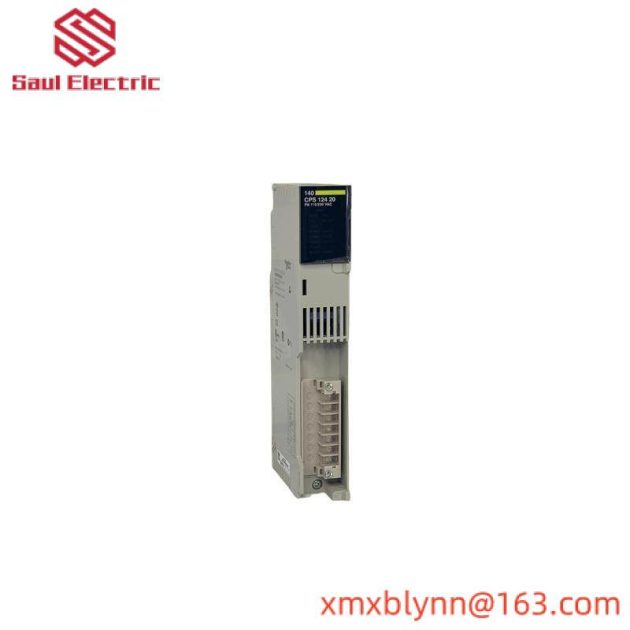 Schneider Electric 140CPS12420 Power Supply Module, High Efficiency Industrial Control System Component