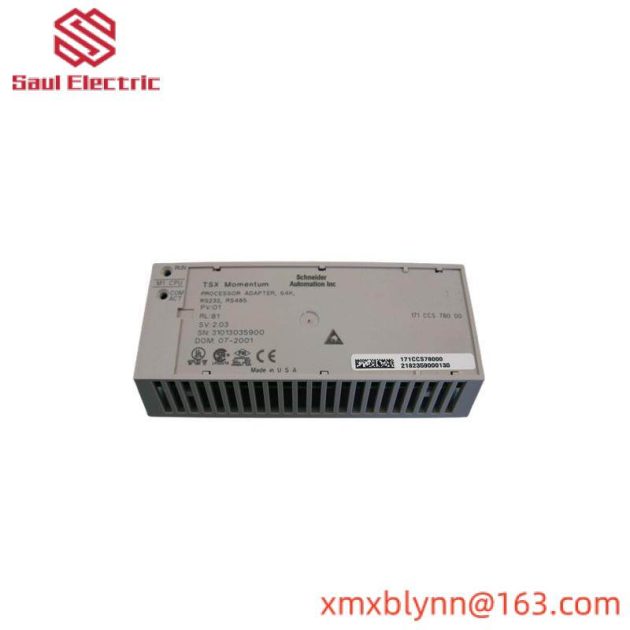 Schneider 171CCS78000 Modular Processor Adapter Module for Automation Solutions