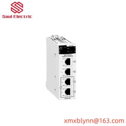 Schneider Electric BMXNOC0401: Industrial Ethernet Communication Module, Designed for Robust Environments