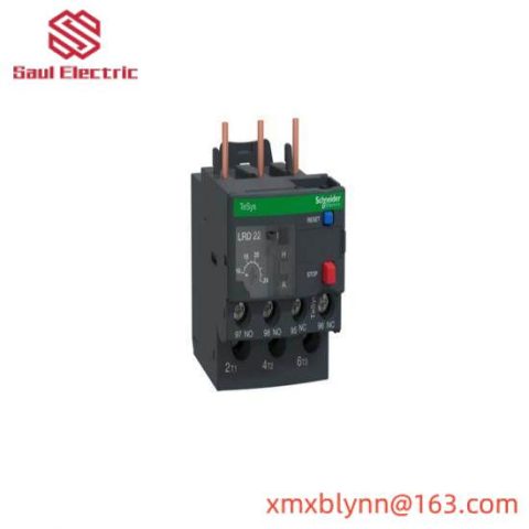 Schneider Electric LRD22 Overload Relay - Reliable Motor Protection Module