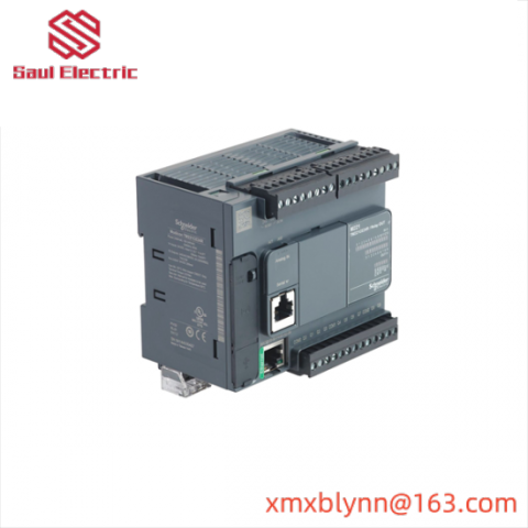 Schneider TM221CE24R Controller: 24I/O Relay Ethernet Module