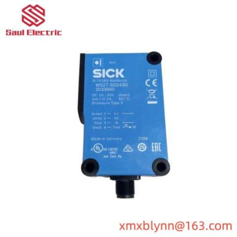 SICK WES-3D-2430: Advanced 3D Photoelectric Sensors for Precision Control