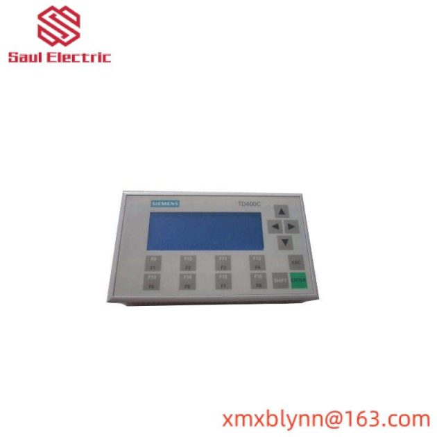 SIEMENS 6AV6640-0AA00-0AX0: TD400C Text Display - Industrial Control Solution
