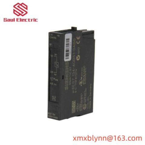 SIEMENS 6ES7134-4FB51-0AB0 Analog Input Module - 2AI High Speed