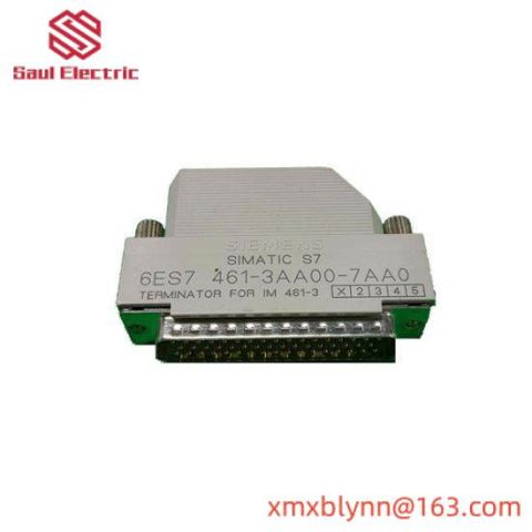 SIEMENS 6ES7461-3AA01-7AA0 Terminating Connector, Industrial Control Solutions