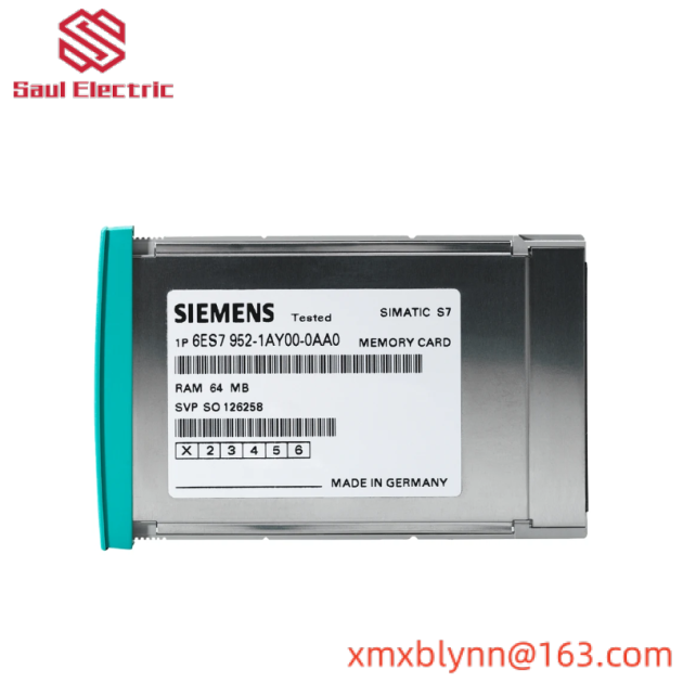 Siemens 6ES7952-0KH00-0AA0 High-Speed RAM Memory Card for S7-400 Series, Long Version