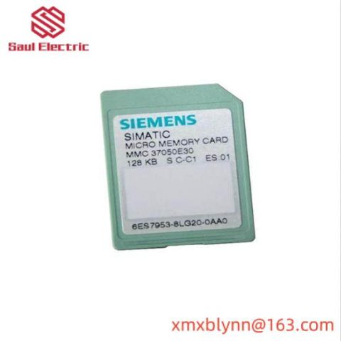 SIEMENS 6ES7953-8LB00-0AA0 Industrial Memory Card for PLC Systems