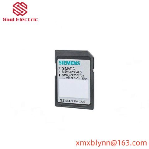 SIEMENS 6ES7954-8LC03-0AA0: Advanced SIMATIC S7 Memory Card for Industrial Automation