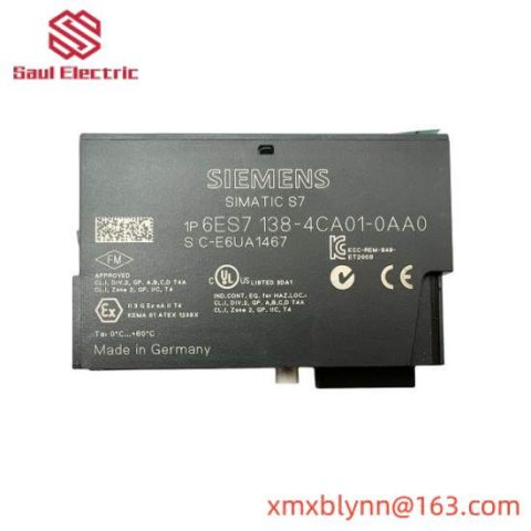 Siemens SIMATIC DP, PM-E Power Module 6ES7 138-4CA01-0AA0 - Advanced Industrial Automation Solution