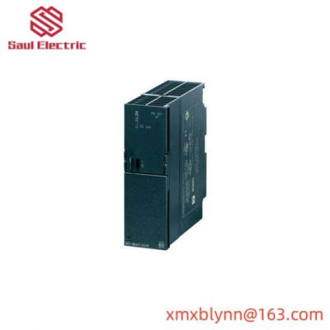Siemens 6ES7 307-1BA00-0AA0 Power Supply: Reliable & High-Efficiency 1-Phase DC 24V/5A Control Module